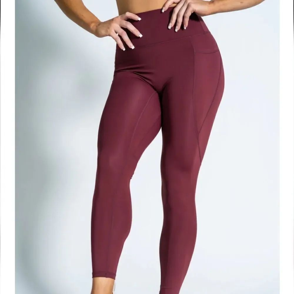 90 DEGREE BY REFLEX HIGH WAIST ATHLETIC LEGGINGS